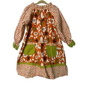 Jelly the Pug Maple Peasant Dress